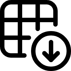 Layers Grid Download Icon from Ultimate Regular Set