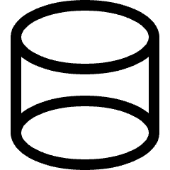 Shape Cylinder Icon from Ultimate Regular Set