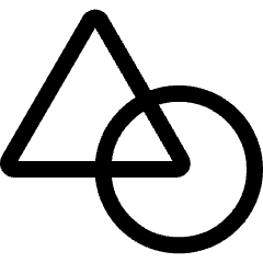 Shape Triangle Circle Icon from Ultimate Regular Set