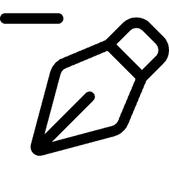 Vectors Pen Subtract 1 Icon from Ultimate Regular Set