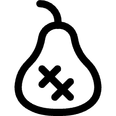 Gmo Food Pear Icon from Ultimate Regular Set