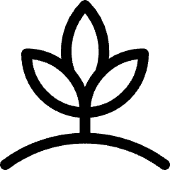 Organic Plant Grow Icon from Ultimate Regular Set