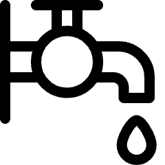 Water Protection Faucet Icon from Ultimate Regular Set