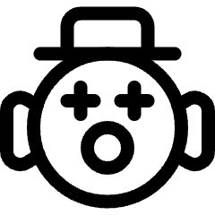 Circus Clown Icon from Ultimate Regular Set