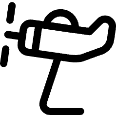 Crafts Model Plane Icon from Ultimate Regular Set