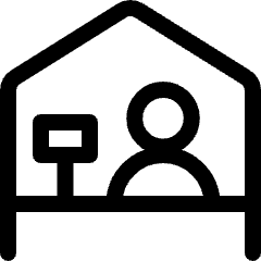 Farmer S Market Vendor Icon from Ultimate Regular Set