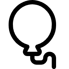 Party Balloon Icon from Ultimate Regular Set