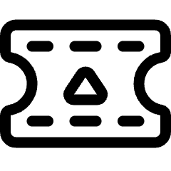 Ticket Movie Icon from Ultimate Regular Set