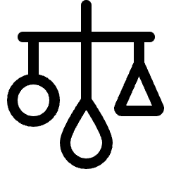 Baby Care Cot Mobile Icon from Ultimate Regular Set