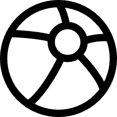 Toys Beach Ball Icon from Ultimate Regular Set