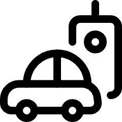 Toys Car Icon from Ultimate Regular Set