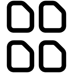 Common File Module Icon from Ultimate Regular Set