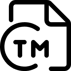 File Copyright Tm Icon from Ultimate Regular Set