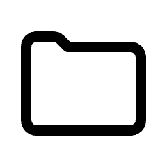 Folder 1 Icon from Ultimate Regular Set