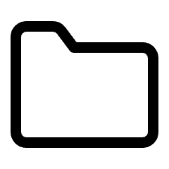 Folder Icon from Ultimate Regular Set