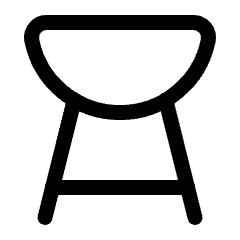 Barbecue Pot Icon from Ultimate Regular Set