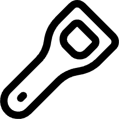 Beer Opener Icon from Ultimate Regular Set