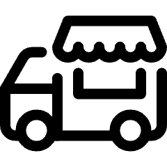 Restaurant Food Truck Icon from Ultimate Regular Set