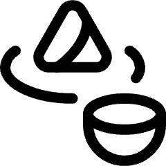 Exotic Food Samosa 1 Icon from Ultimate Regular Set