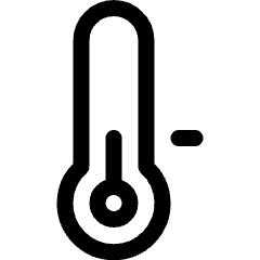 Temperature Thermometer Low Icon from Ultimate Regular Set