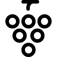 Fruit Grapes Icon from Ultimate Regular Set