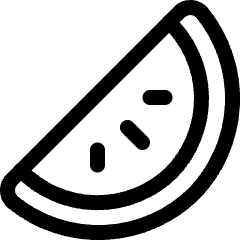 Fruit Watermelon Icon from Ultimate Regular Set