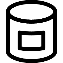 Meal Can Icon from Ultimate Regular Set