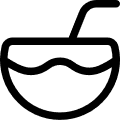 Soft Drinks Coconut Icon from Ultimate Regular Set