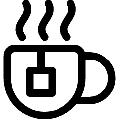 Tea Cup Icon from Ultimate Regular Set