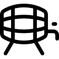 Wine Barrel Icon from Ultimate Regular Set