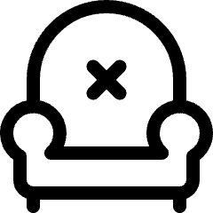 Armchair Icon from Ultimate Regular Set