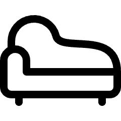 Sofa Couch Icon from Ultimate Regular Set