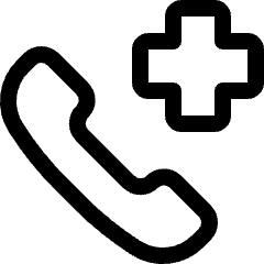 Ambulance Call Icon from Ultimate Regular Set