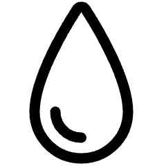 Blood Drop Icon from Ultimate Regular Set