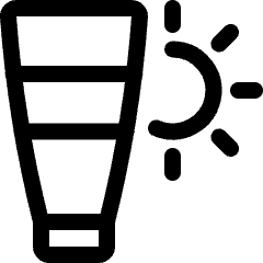 Body Care Sun Cream Icon from Ultimate Regular Set