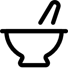 Mortar Pestle Icon from Ultimate Regular Set