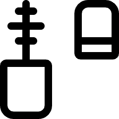 Make Up Mascara Small Icon from Ultimate Regular Set