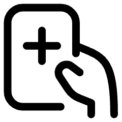 Medical App Tablet Icon from Ultimate Regular Set