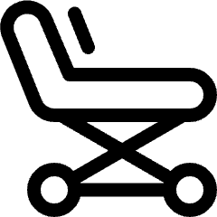 Medical Instrument Ambulance Bed Icon from Ultimate Regular Set