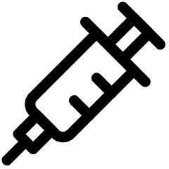 Medical Instrument Syringe 1 Icon from Ultimate Regular Set