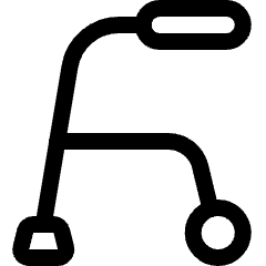 Medical Instrument Walking Aid Icon from Ultimate Regular Set
