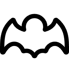 Halloween Bat Icon from Ultimate Regular Set