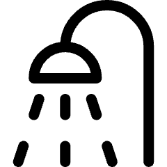 Bathroom Shower Icon from Ultimate Regular Set