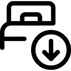 Hotel Single Bed Download Icon from Ultimate Regular Set