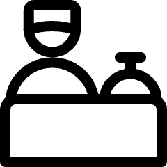 Reception Hotel Bell Icon from Ultimate Regular Set