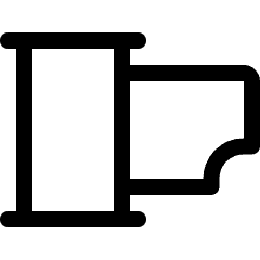 Photography Equipment Retro Film Icon from Ultimate Regular Set