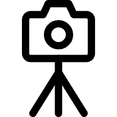 Camera Tripod Icon from Ultimate Regular Set