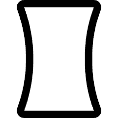 Composition Vertical Icon from Ultimate Regular Set