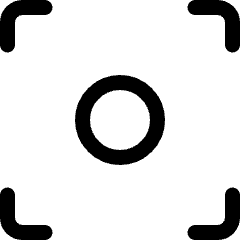 Focus 1 Icon from Ultimate Regular Set