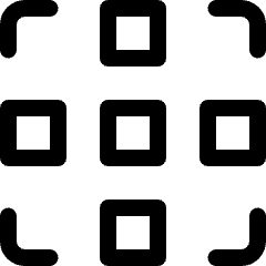 Focus Cross Icon from Ultimate Regular Set